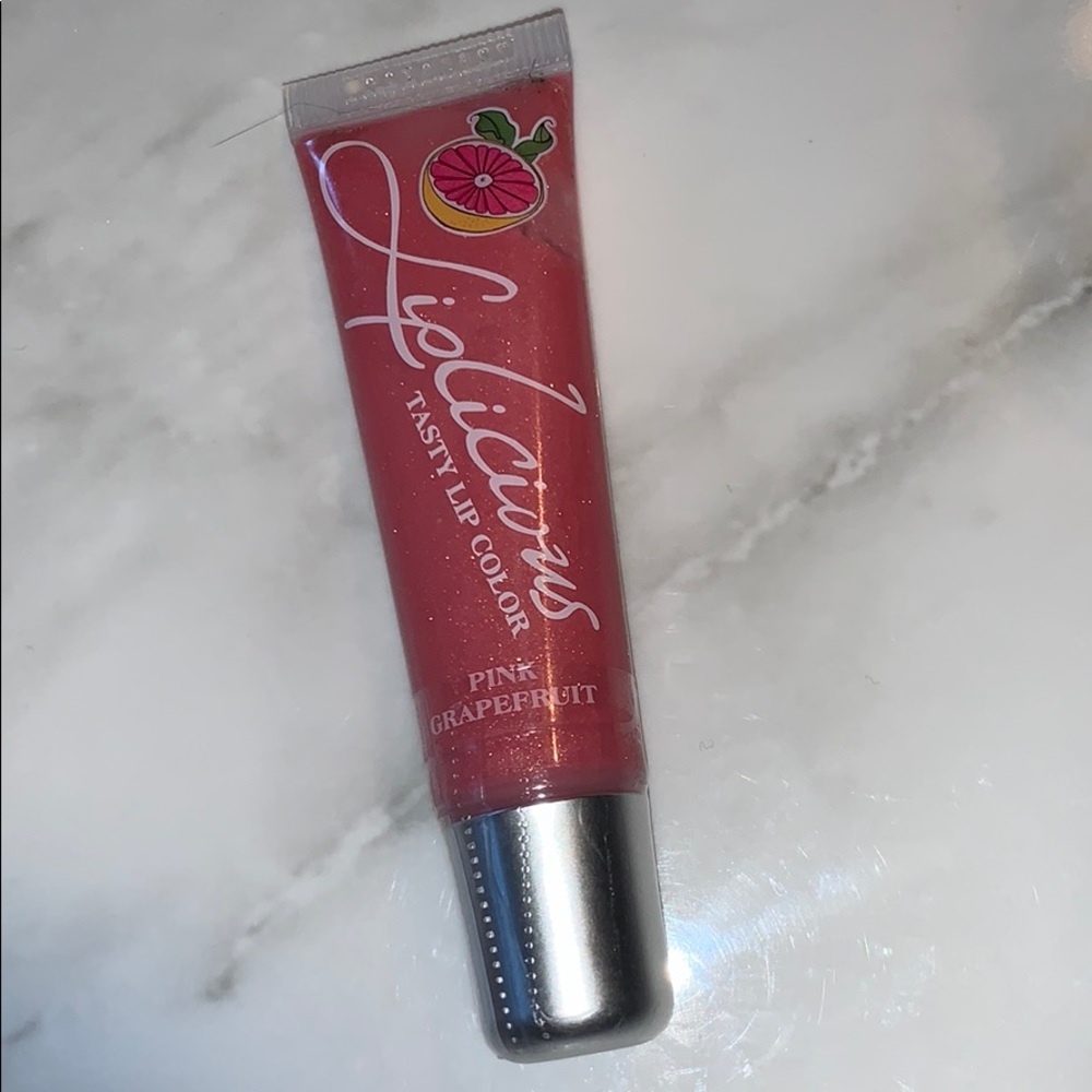 Sealed Pink Grapefruit LIPLICIOUS Lip Gloss